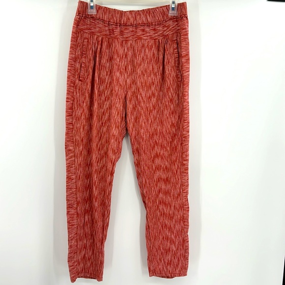 Anthropologie | Longshore Red Heathered Boho Flowy Beach Lounge Pants XS - Picture 2 of 7